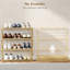 12 Pair Shoe Rack
