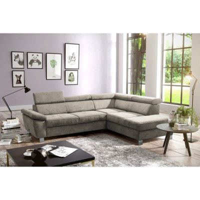 Lucy Upholstered Foldable Sectional with Storage