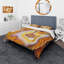 Ensemble de housse de couette agate avec cristaux designart-35229326