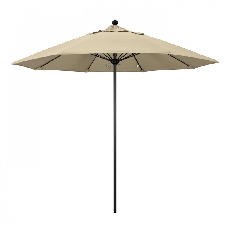 Parasol de marché 9 pi Maria, Toile Sunbrella® beige antique