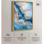 Décoration murale géode en toile Molten Topaz I -585068636-585068629