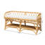 Banc en rotin Cahl