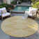 Machine Washable Indoor/Outdoor Chayden ACN1016 Gold Rug