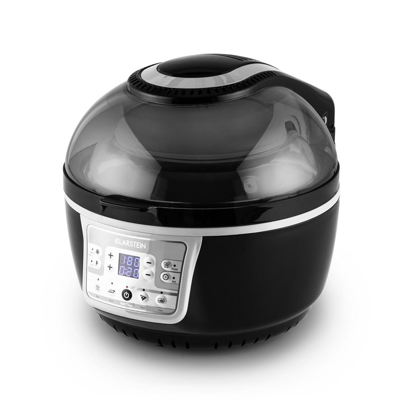 Klarstein VitAir 1L Air Fryer, Grey/Black