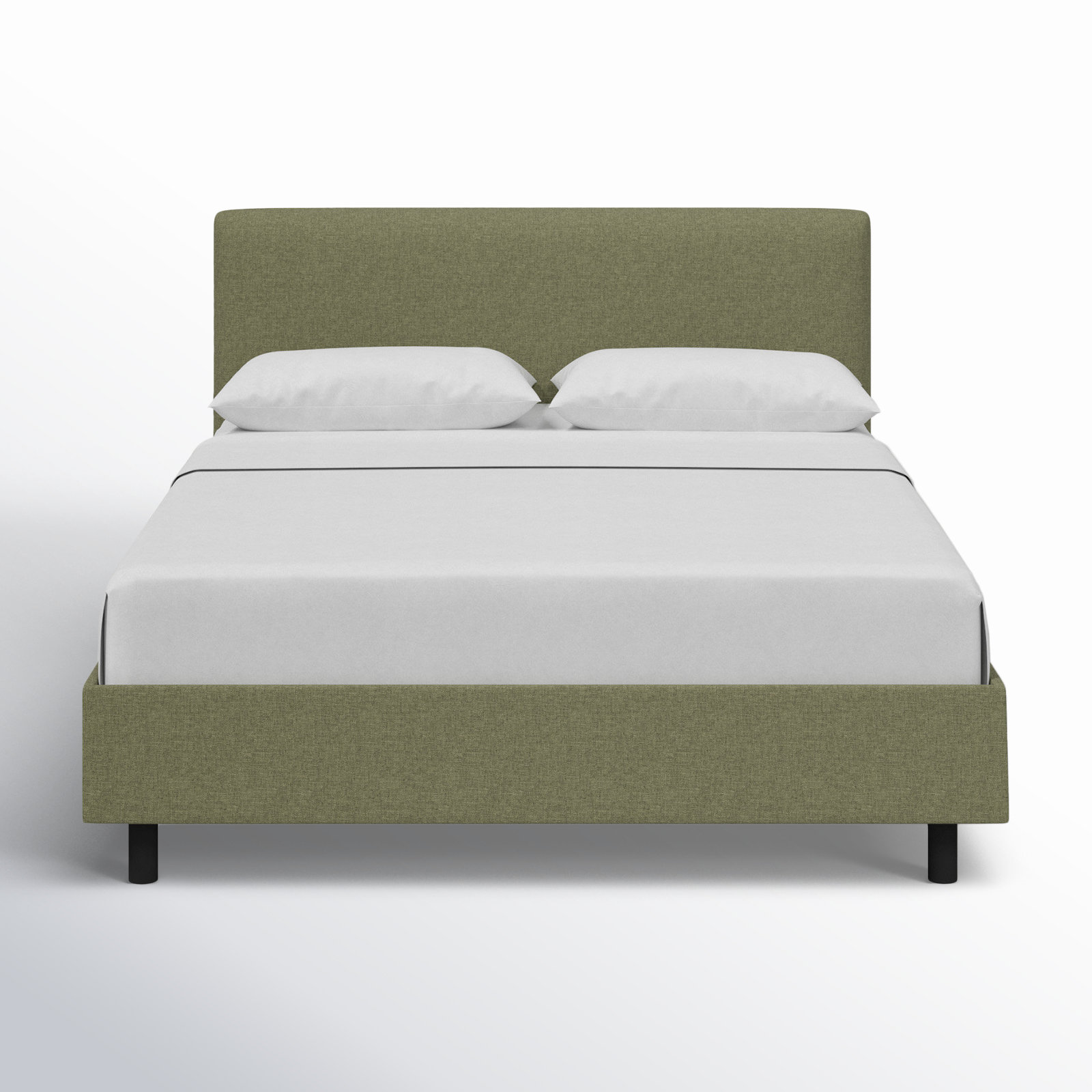 Eisley Upholstered Bed, Queen, Zuma Laurel Textured Linen