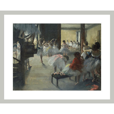 «The Dance Class» par Edgar Degas, impression giclée sur cadre