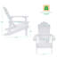 Chaise Adirondack Ionie Hips résistante aux intempéries-1809952419