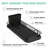 Compact Dish Drying Rack With Utensil Holder, Removable Drain Tray, 304 Stainless Steel, Rustproof Small Dish Rack, (Black)-118757730