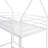 Twin Over Twin House Bunk Bed With Built-In Ladder-1108496005