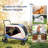 Large Dog Stroller for Pet Jogger Stroller for 2 Dogs Cats-101203202