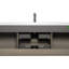 Meuble-lavabo flottant 60 po avec lavabo, meuble-lavabo mural moderne avec lavabo à surface solide et tiroirs à fermeture en douceur 60 po-229140438