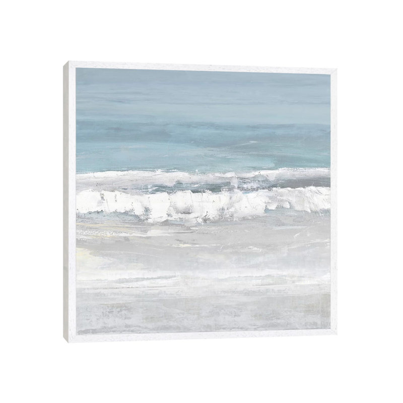 Tides III by Rachel Springer - Gallery-Wrapped Canvas Giclée on Canvas, 93.98 cm H x 93.98 cm W, White Floater Framed
