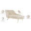 Chaise longue en velours Margo-1182622605
