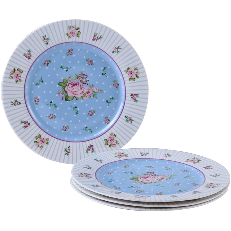 Aldeburgh Bone China Side Plate, Blue