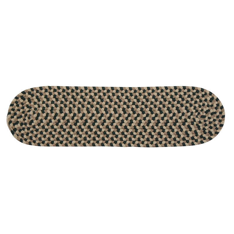 Tapis d'escalier Tallent Crest - écusson bleu, 1, Ton neutre