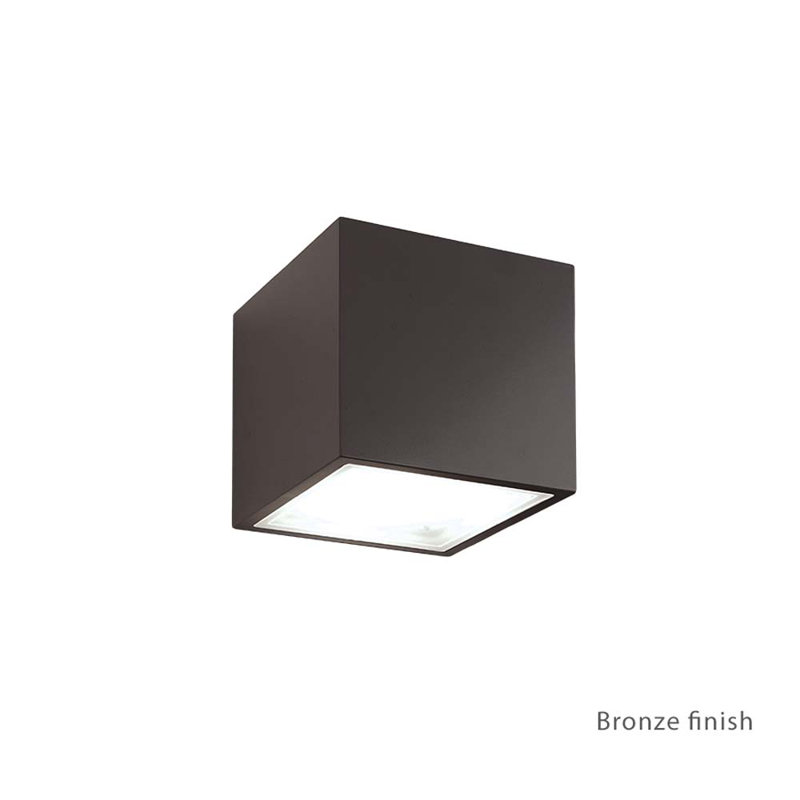 Bloc - Light LED Outdoor Wall Light, Bronze, 2700K