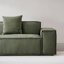 Coussin modulaire en polyester vert-1019986418