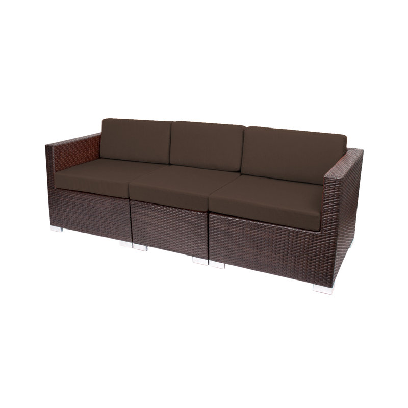 83,25 po d'osier large, Brun foncé