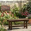 Banc moderne, banc de jardin, banc de patio, banc de véranda, sièges partagés pour deux