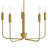 Austen 5-Light Exposed Bulb Single Tier Chandelier-2011093574