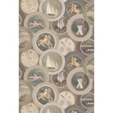 Icons Wallpapers 32.8' L x 27.56" W Smooth Wallpaper Roll