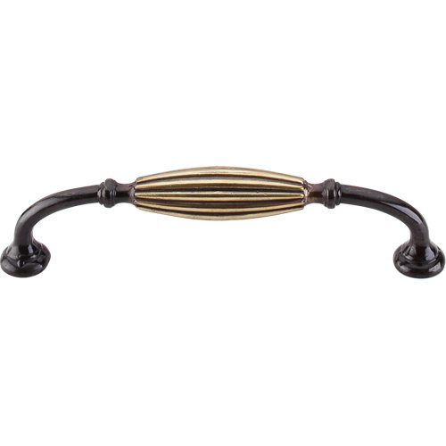 Tuscany  Bar Pull, 5 1/16" Center to Center, Dark Antique Brass