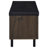 Smoked Oak 2-door Storage Bench-854957108