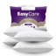 Linens Limited Soft Pillows, Made in the UK, Easy Care, Soft and Firm with Orthopedic Support, Hypoallergenic Polypropylene Hollowfibre, Machine Washable - Pack of 4