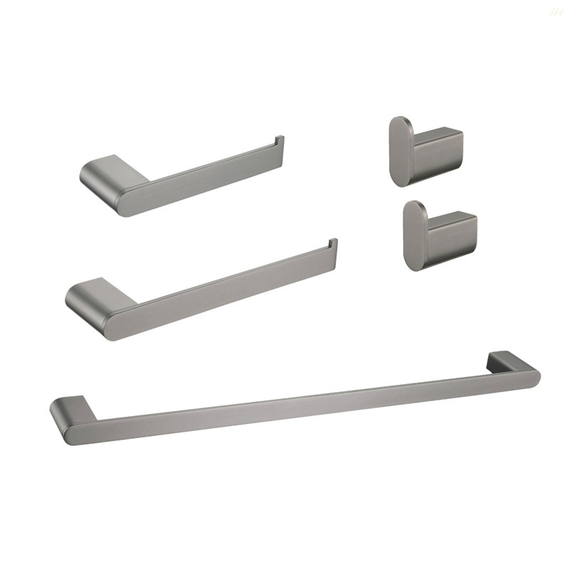 Ensemble de quincaillerie de salle de bain 5 pièces, Gunmetal