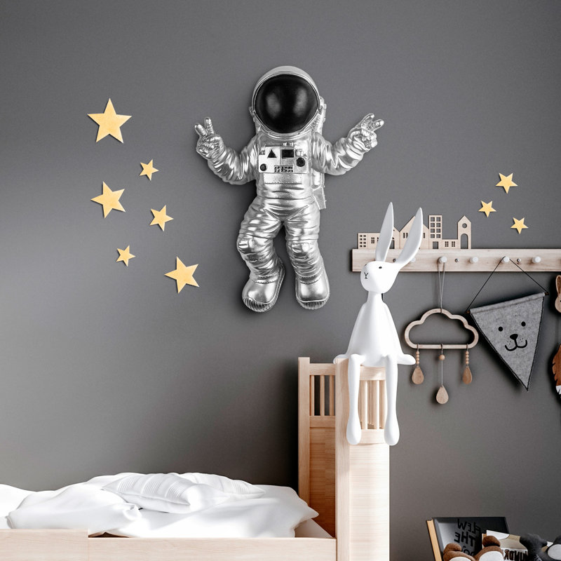 Hand-Painted Decorative Wall Accessory, 13.8 x 18.5 x 3.9 inches | 100% Polyester, Unique Color Variations | Perfect for Home Decor, Living Room & Bedroom Accent, Eye-Catching Design, Lightweight at 4.0 lbs