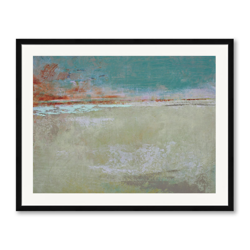 Hidden Sun Print by Victoria Primicias, Black Framed Paper, 25.25" H x 31.25" W