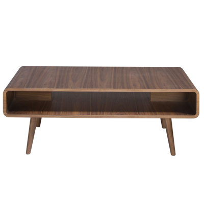Solid Wood Coffee Table with Storage