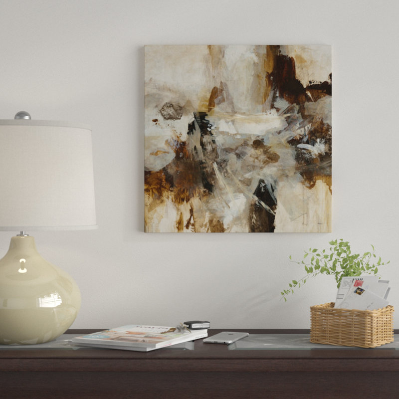 «Effervescence», reproduction sur toile, H 18 po x l 18 po x P 1,5 po, Pas de tapis, Toile tendue