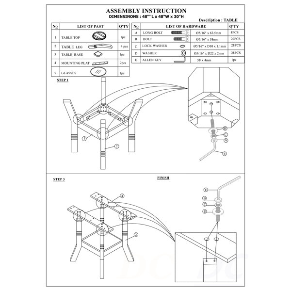 Dimensions du produit