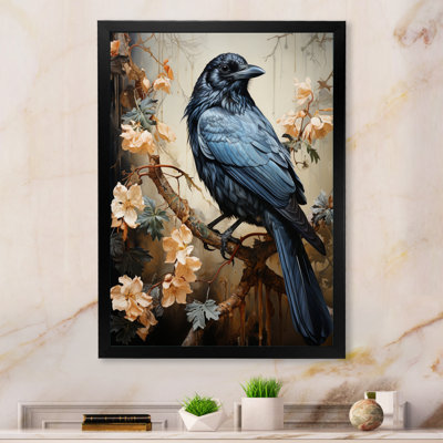 Yakisha " Crow Serenity And Strength I " Color Photography Print