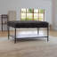 Banc de rangement rembourré avec tablette amovible-773862792
