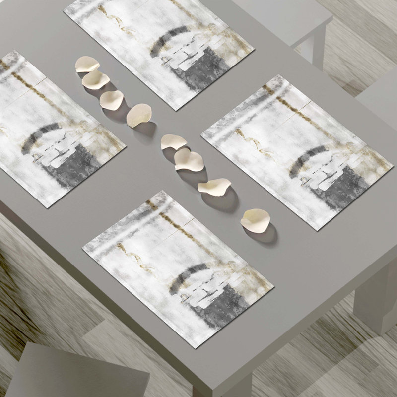 Napperon abstrait en polyester