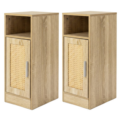 24 cm W Bedside Table
