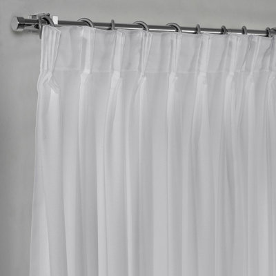 Rideau décoratif obscurcissant très long et très large Pinch Plate