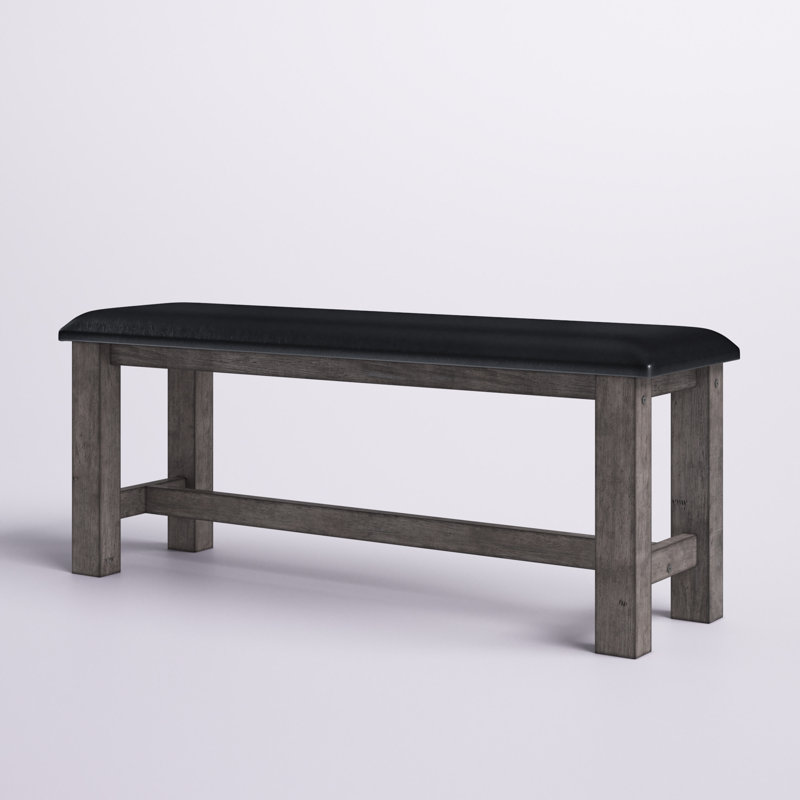Katarina Faux Leather Upholstered Bench