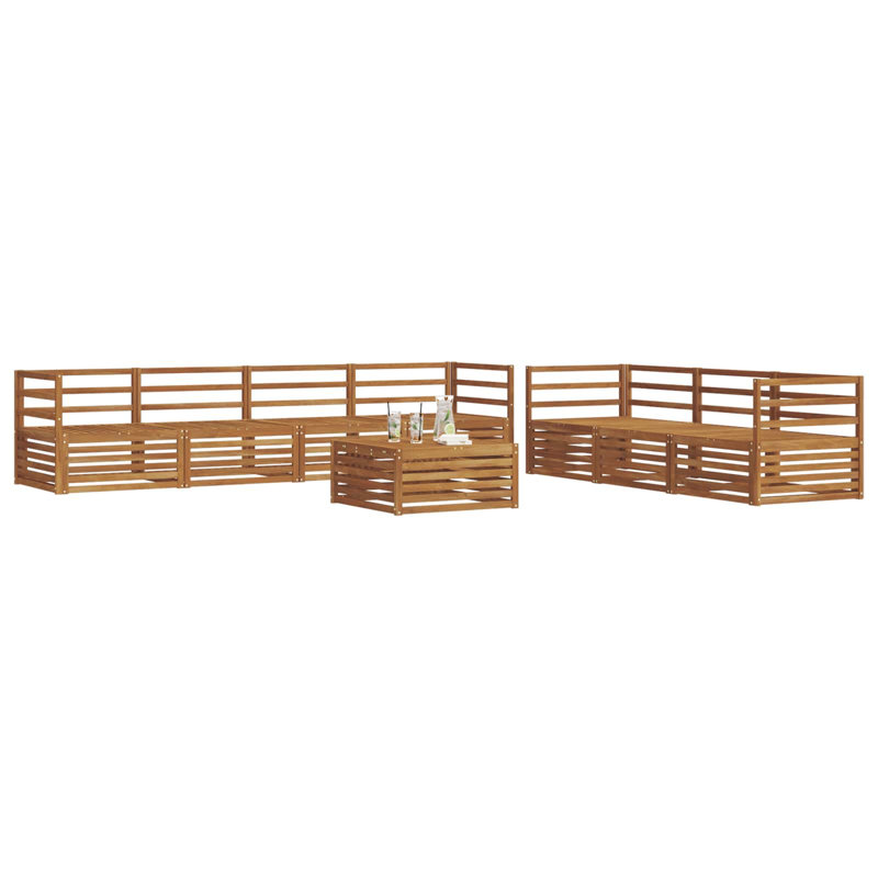 325cm Wide Patio Sectional Set