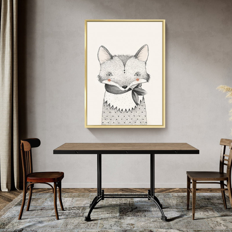 Flowers - Floater Frame Print Set on Canvas