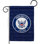 Drapeau de jardin en polyester 18,5 po x 13 po Proud Wife Sailor Garden