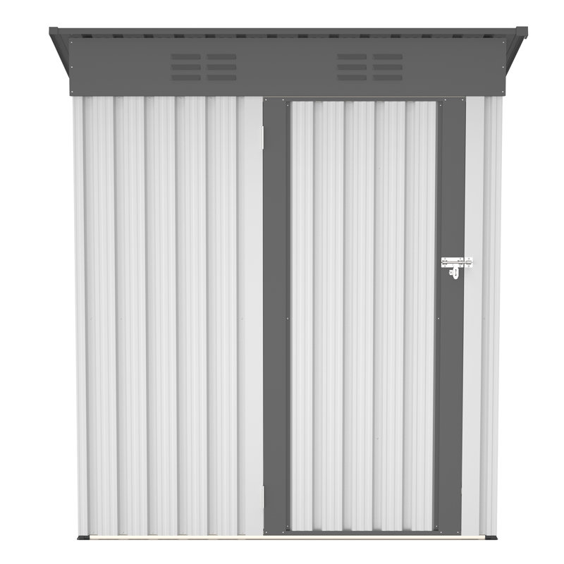 Remise de rangement en métal l 5 pi x P 3 pi