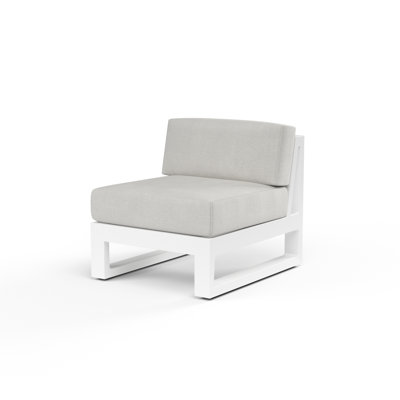 Newport Outdoor Armless Lounge Chair