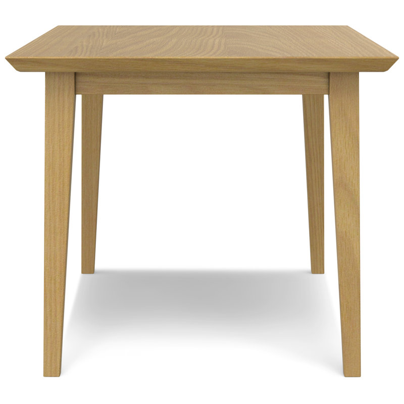 Colby Solid Oak Rectangular Dining Table for Six