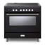 Verona Ultima 36" 5 Burner Single Induction Range Stainless-454852688