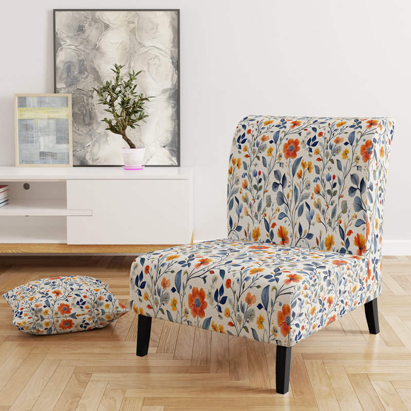 Fauteuil de chambre Boho, Pantoufle sans accoudoirs