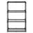 4-SHELF WIRE RACK(1PACK) WITH COVER