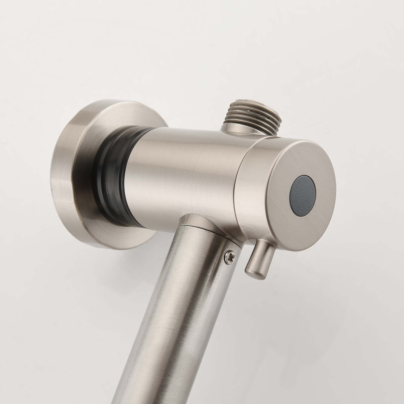 7-Spray Dual Shower System with Handheld Shower Head, Brushed Nickle